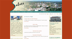 Desktop Screenshot of mairie-sabres.fr